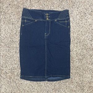 Denim Blue Skirt